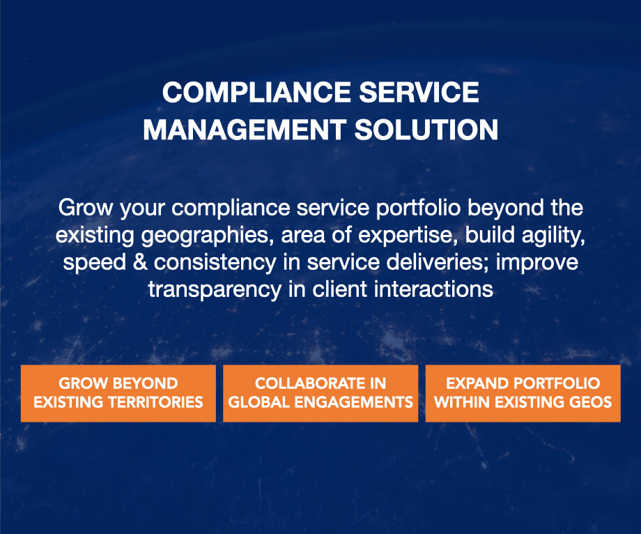 COMPLIANCE SERVICE MANAGEMENT SOLUTION