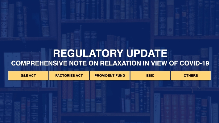 Regulatory Update – India – Labour & Employment Laws – May’20
