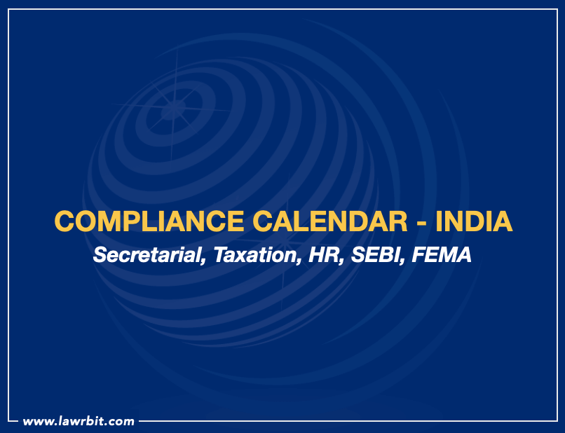 Compliance Calendar – India