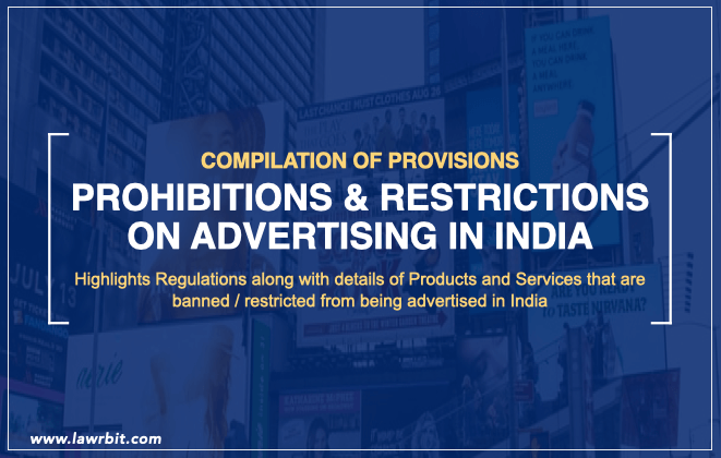 Prohibition on Advertising