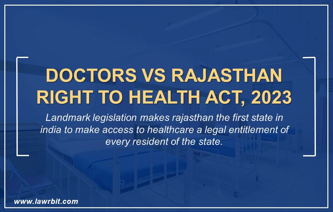 Doctors VS Rajasthan Right to Health Act, 2023