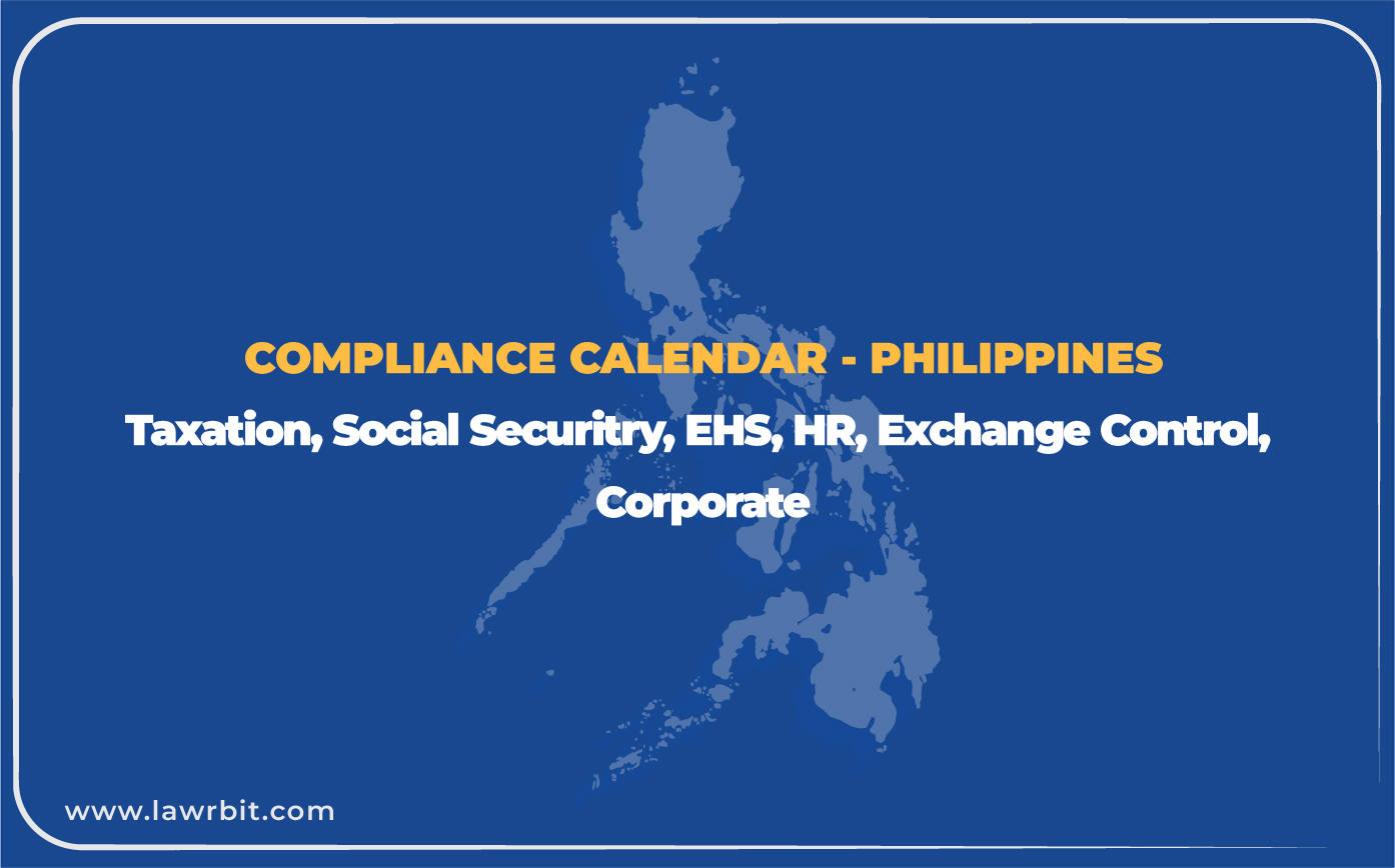 Regulatory Compliance Calendar – Philippines
