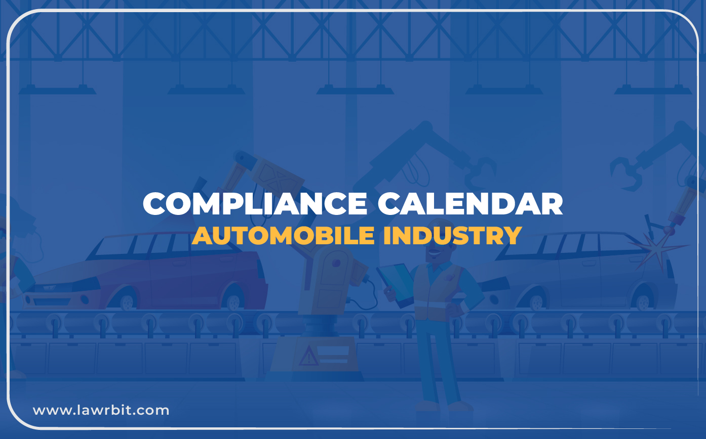 Regulatory Compliance Calendar (Automobile Industry)