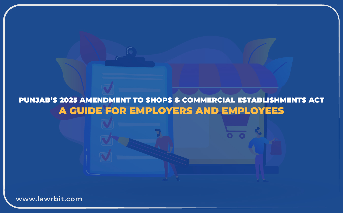 Punjab Shops and Commercial Establishments (Amendment) Act, 2025