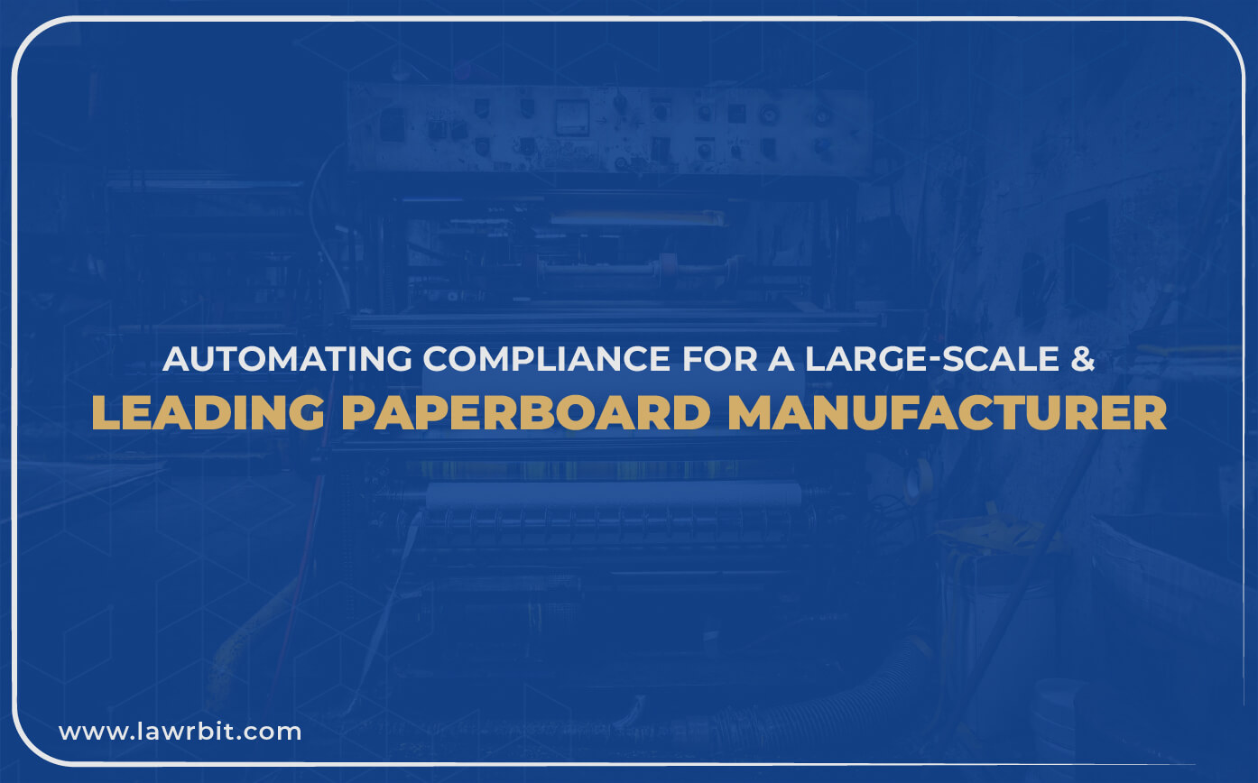 Transforming Compliance Standards for Large Scale Paperboard Group