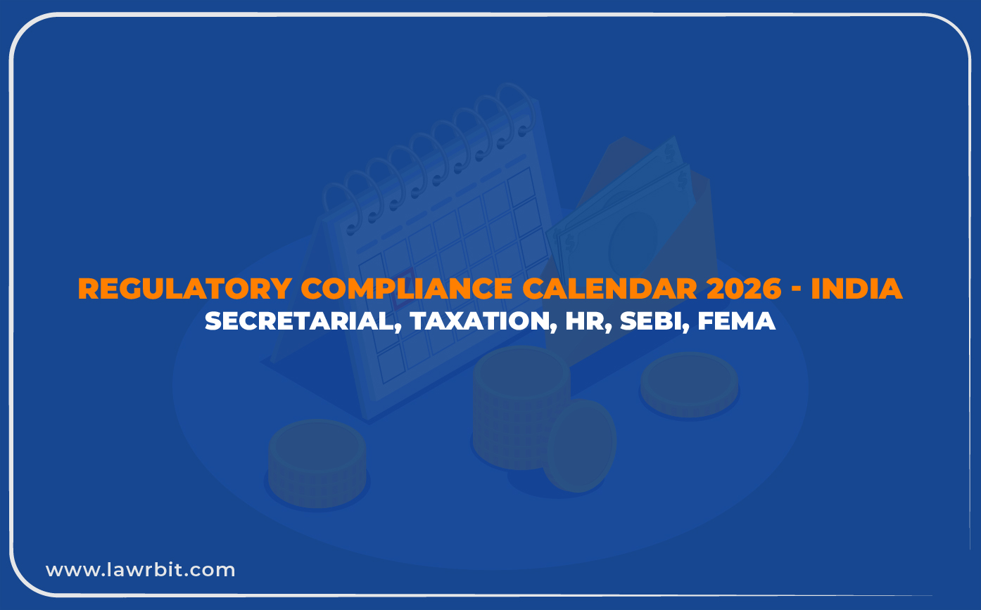 Regulatory Compliance Calendar 2026