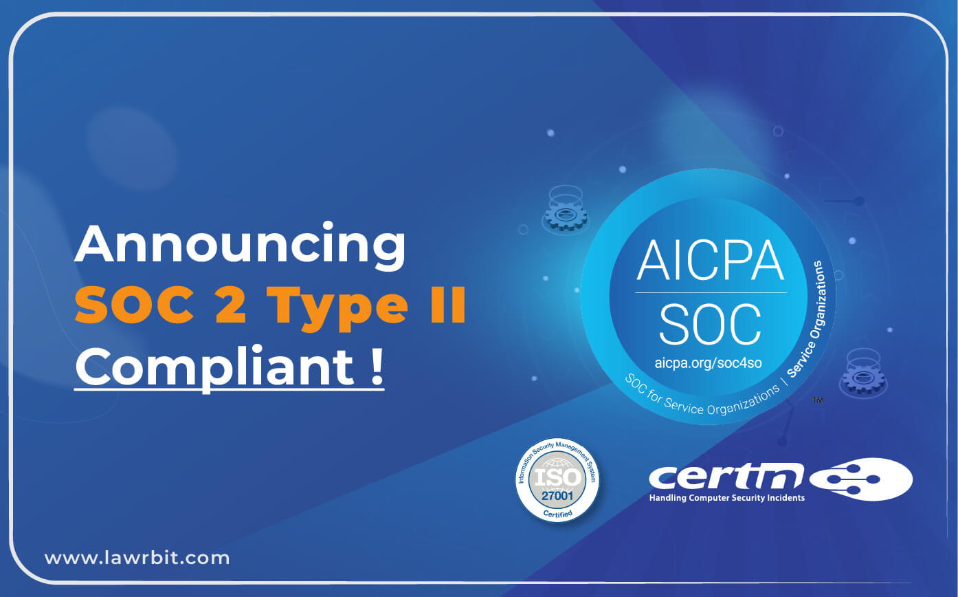 Announcing SOC 2 Type II Compliant !